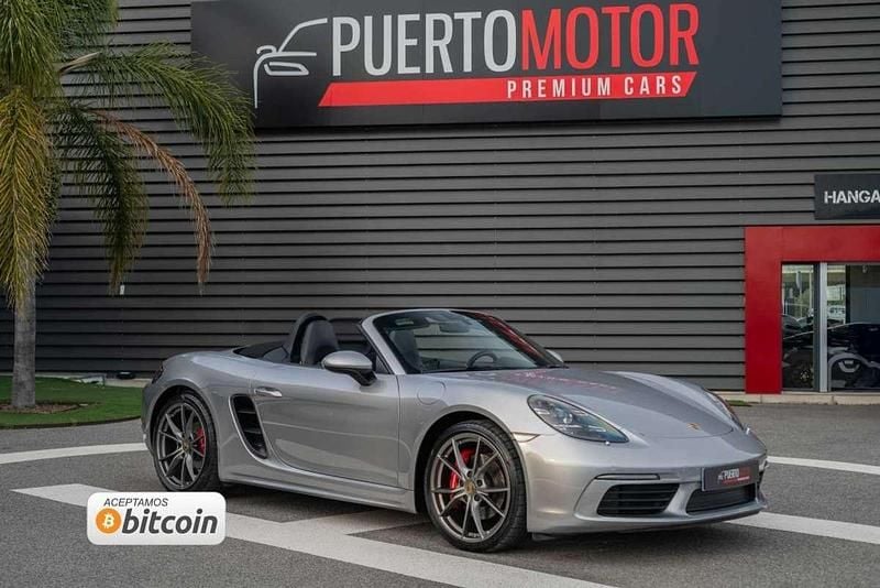 Usado Porsche Boxster S 349 CV (256 kW) 2017 Gris Descapotable