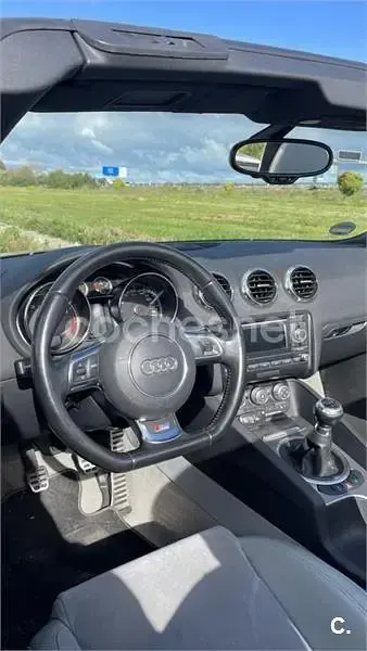 Usado Audi TT Roadster S-Line 160 CV (117 kW) 2013 Gris / plata Descapotable