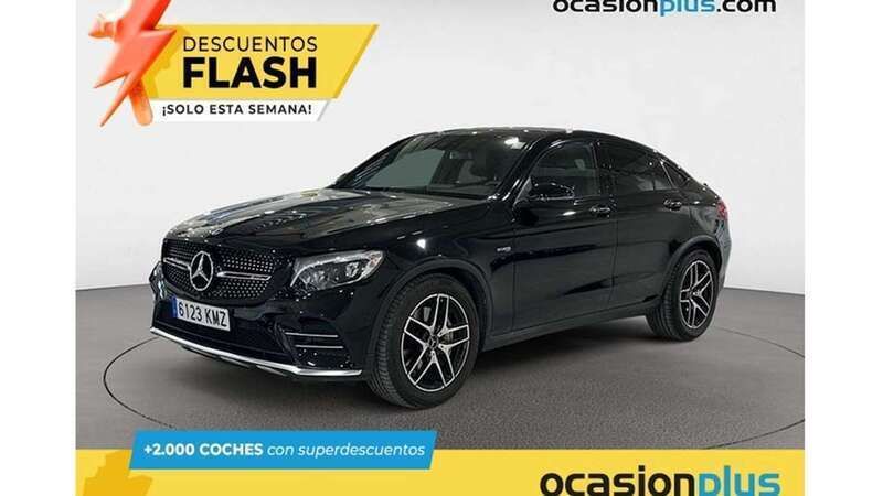Negro Usado 2018 Mercedes GLC43 AMG AMG Coupe | 53.627 € (Un poco caro) - Imagen 1/4