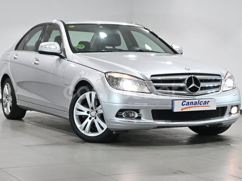 Usado Mercedes C200 Avantgarde 184 CV (135 kW) 2008 Gris Berlina