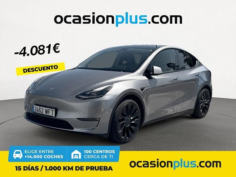 Gris Usado 2023 Tesla Model 3 Performance Berlina | 41.300 € - Imagen 1/4