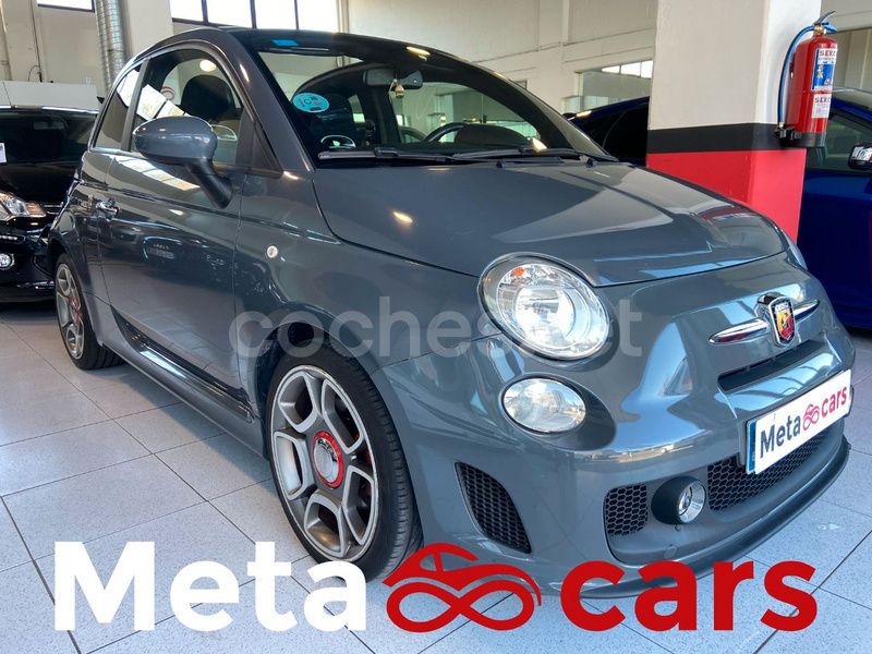 Gris / plata Usado 2015 Abarth 500C Descapotable | 12.990 € (Precio justo) - Imagen 1/4