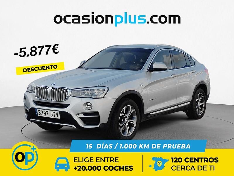 Usado BMW X4 190 CV (139 kW) 2016 Gris SUV