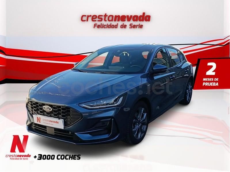 Usado Ford Focus ST-Line 125 CV (91 kW) 2023 Azul Berlina