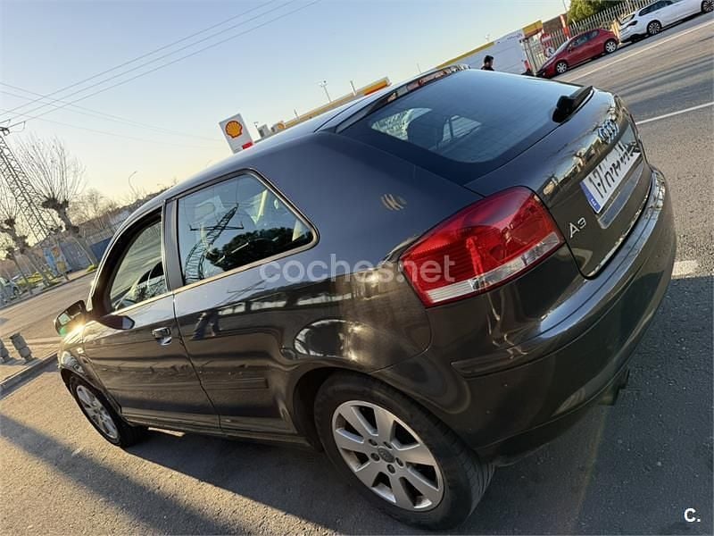 Usado Audi A3 Ambition 160 HP (117 kW) 2007 Preto Citadino