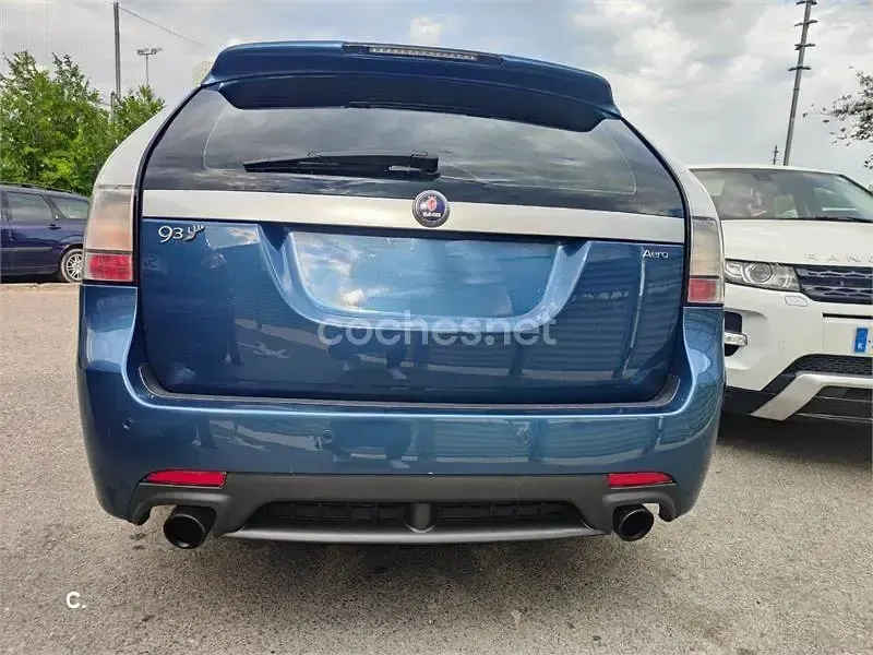 Usado Saab 9-3 Aero 250 CV (183 kW) 2007 Azul Utilitario