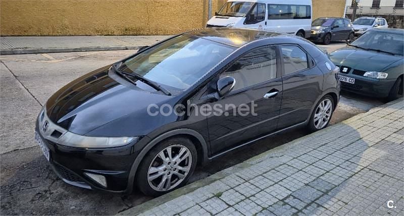 Usado Honda Civic Sport 140 CV (102 kW) 2009 Negro Berlina