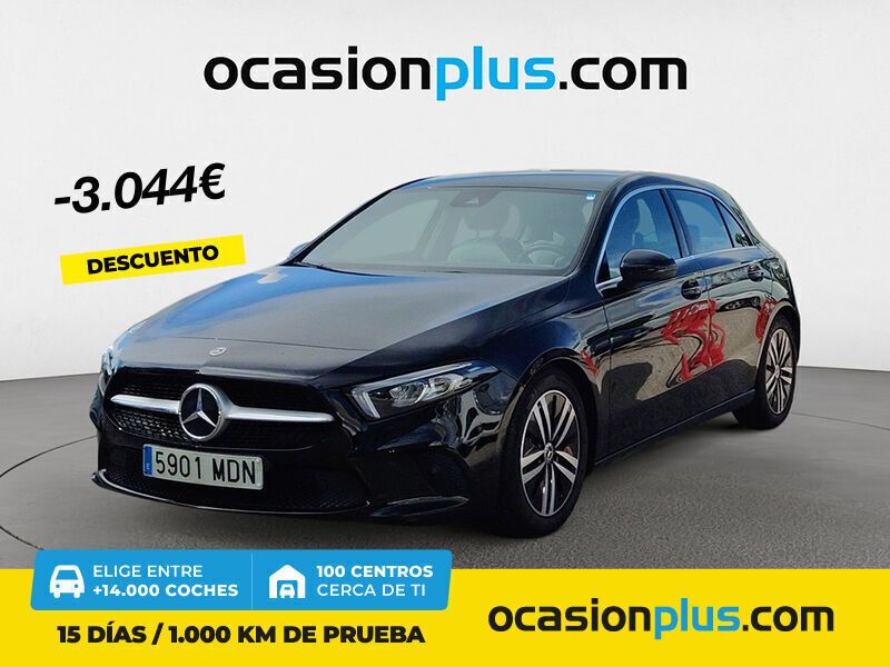 Negro Usado 2023 Mercedes A180 Berlina | 27.490 € (Buen precio) - Imagen 1/4