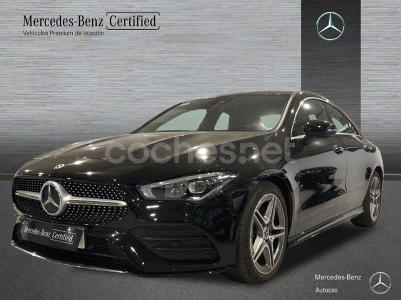 Negro Usado 2024 Mercedes CLA200 Berlina | 37.900 € (Buen precio) - Imagen 1/4