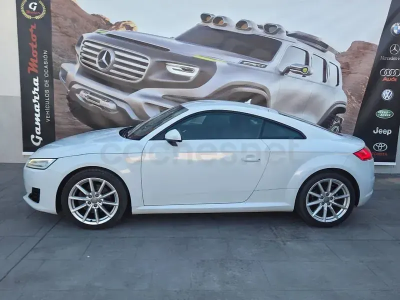 Usado Audi TT Ambiente 184 CV (135 kW) 2014 Blanco Coupe