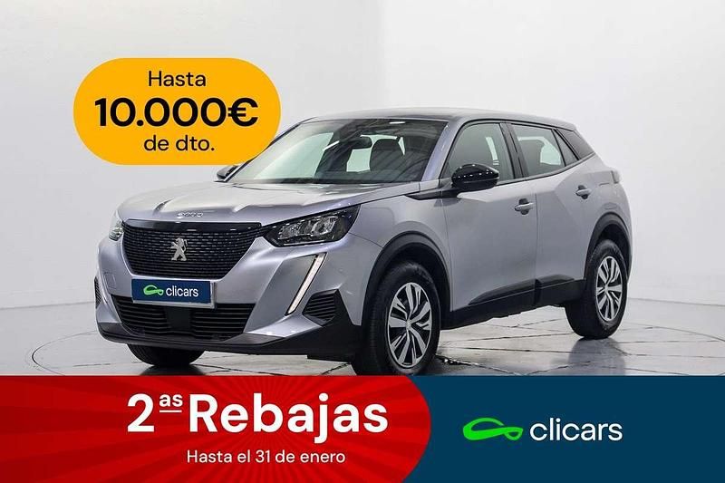 Plateado Usado 2023 Peugeot 2008 Active SUV | 13.590 € (Super precio) - Imagen 1/4