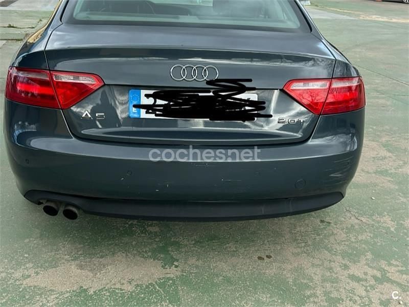 Usado Audi A5 180 CV (132 kW) 2009 Gris / plata Coupe