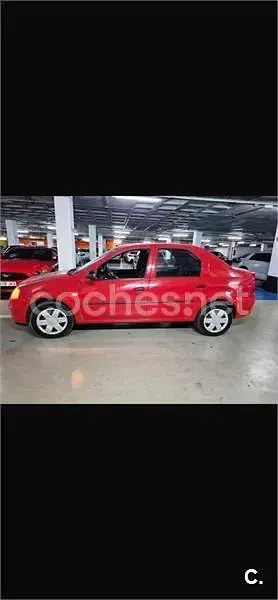 Usado Dacia Logan Ambiance 75 CV (55 kW) 2010 Rojo Berlina