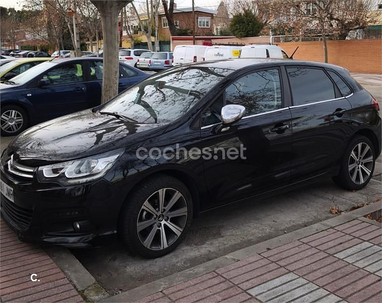 Usado Citroën C4 Feel 110 CV (80 kW) 2016 Negro Berlina