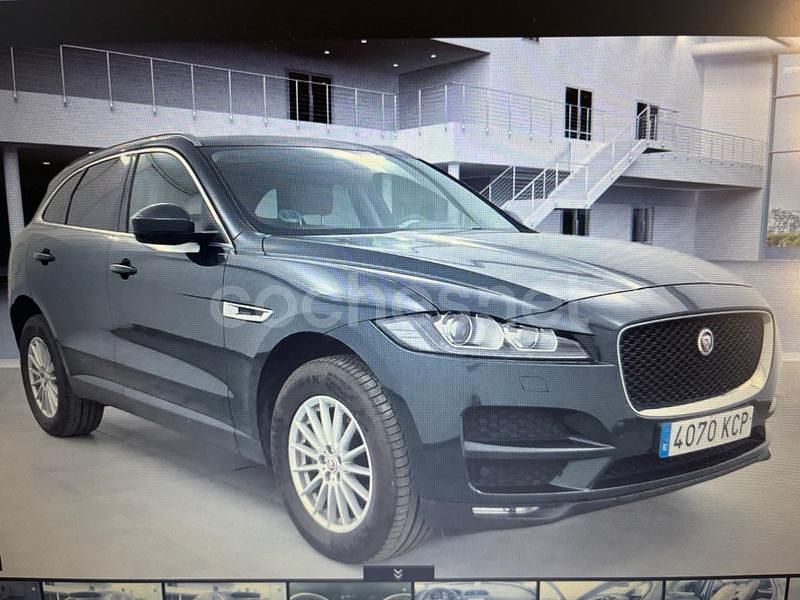 Verde Usado 2017 Jaguar F-Pace Pure SUV | 20.800 € (Un poco caro) - Imagen 1/4