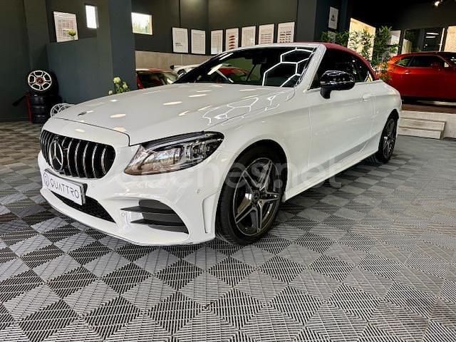 Usado Mercedes C200 184 CV (135 kW) 2022 Blanco Descapotable
