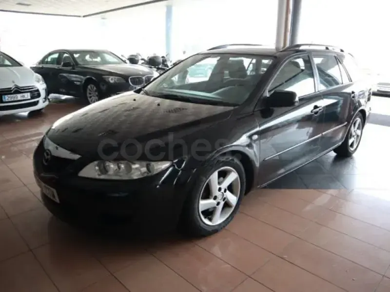 Usado Mazda 3 Sportive 150 CV (110 kW) 2003 Negro Berlina