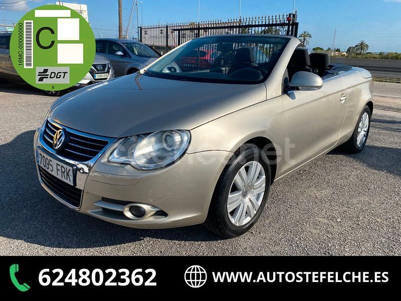 Beige Usado 2007 VW Eos Descapotable | 4990 € - Imagen 1/4