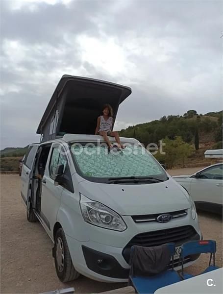 Usado Ford Transit Custom Nugget 130 CV (95 kW) 2020 Blanco Monovolumen