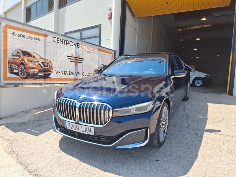 Azul Usado 2020 BMW 745e Berlina | 55.900 € - Imagen 1/4