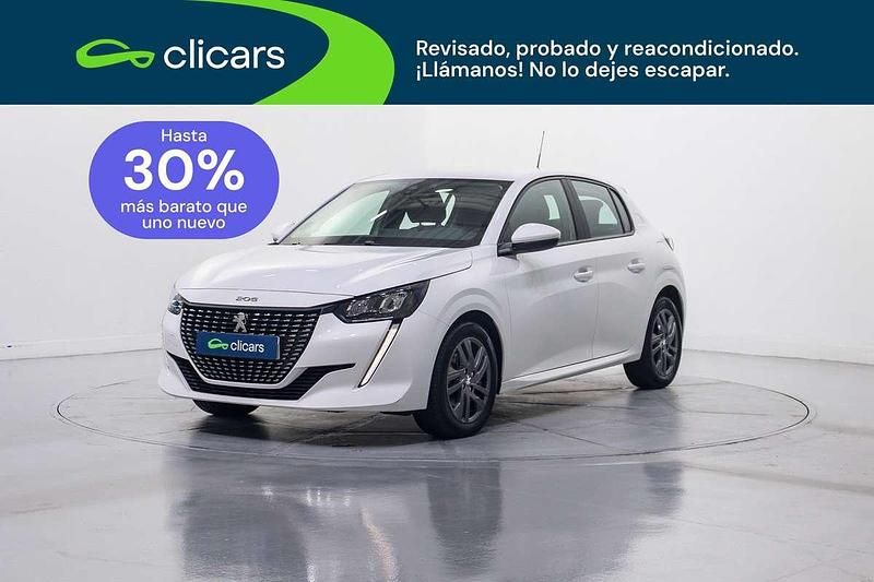 Usado Peugeot 208 Active 102 CV (75 kW) 2021 Blanco Utilitario