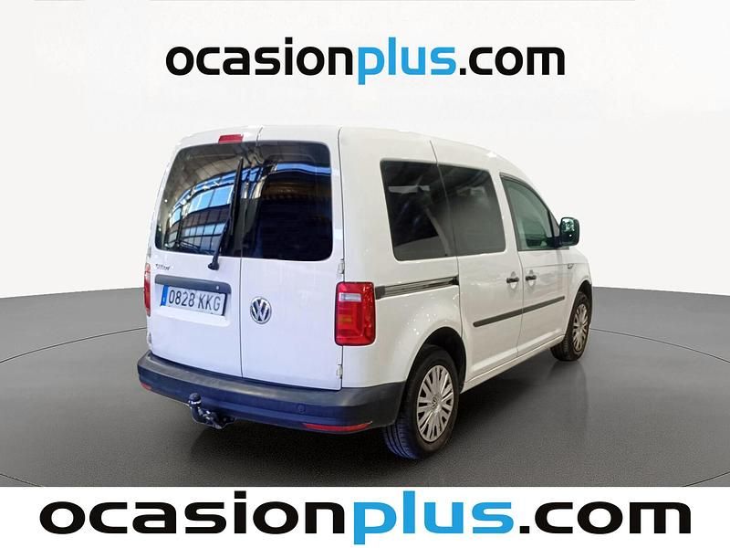 Usado VW Caddy Edition 102 CV (75 kW) 2018 Blanco Monovolumen