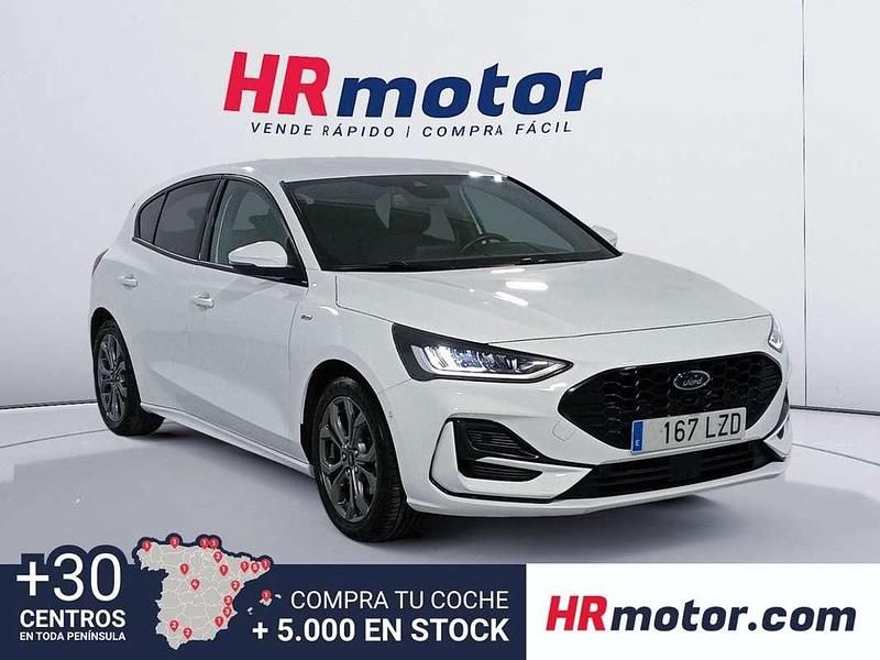 Blanco Usado 2022 Ford Focus ST-Line Utilitario | 16.610 € (Precio justo) - Imagen 1/4