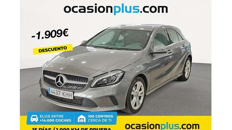 Gris Usado 2018 Mercedes A180 Utilitario | 18.410 € (Precio justo) - Imagen 1/4