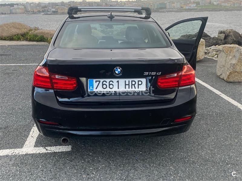 Negro Usado 2013 BMW 316 Sport Line Berlina | 9300 € (Super precio) - Imagen 1/4