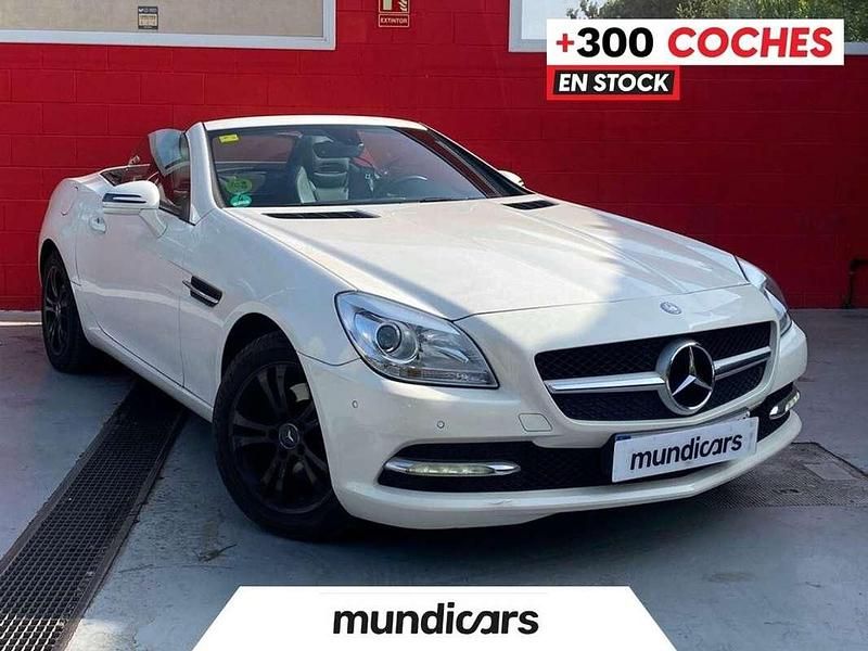 Blanco Usado 2013 Mercedes SLK200 Descapotable | 16.890 € (Precio justo) - Imagen 1/4