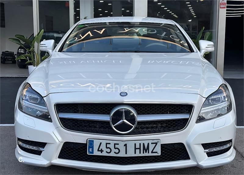 Usado Mercedes CLS500 408 CV (300 kW) 2012 Blanco Berlina