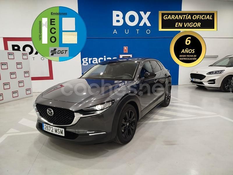 Gris / plata Usado 2024 Mazda CX-30 Homura-Line SUV | 27.900 € (Un poco caro) - Imagen 1/4