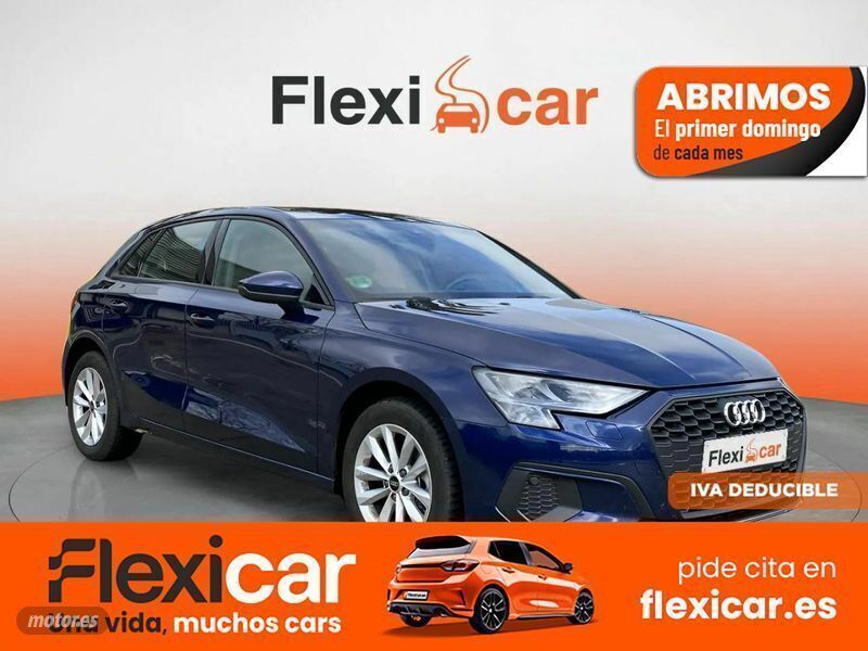 Azul Usado 2023 Audi A3 Sportback Advanced Plus Utilitario | 27.690 € (Precio justo) - Imagen 1/4