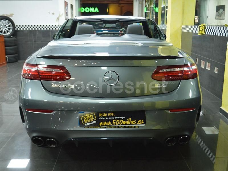 Usado Mercedes E53 AMG 435 CV (319 kW) 2019 Gris / plata Descapotable