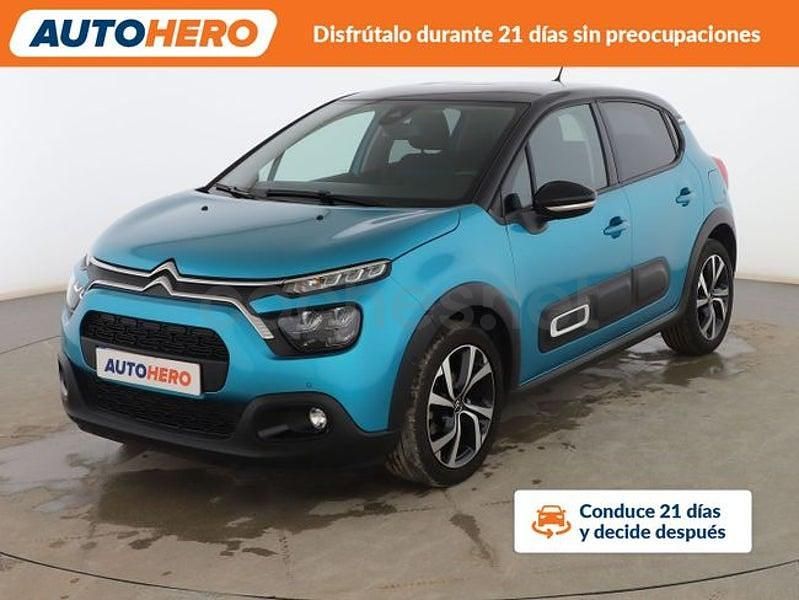 Azul Usado 2021 Citroën C3 PureTech Berlina | 13.299 € (Precio justo) - Imagen 1/3