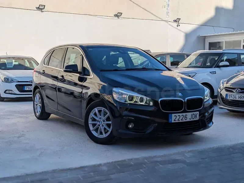 Usado BMW 216 Active Tourer 116 CV (85 kW) 2015 Negro Monovolumen