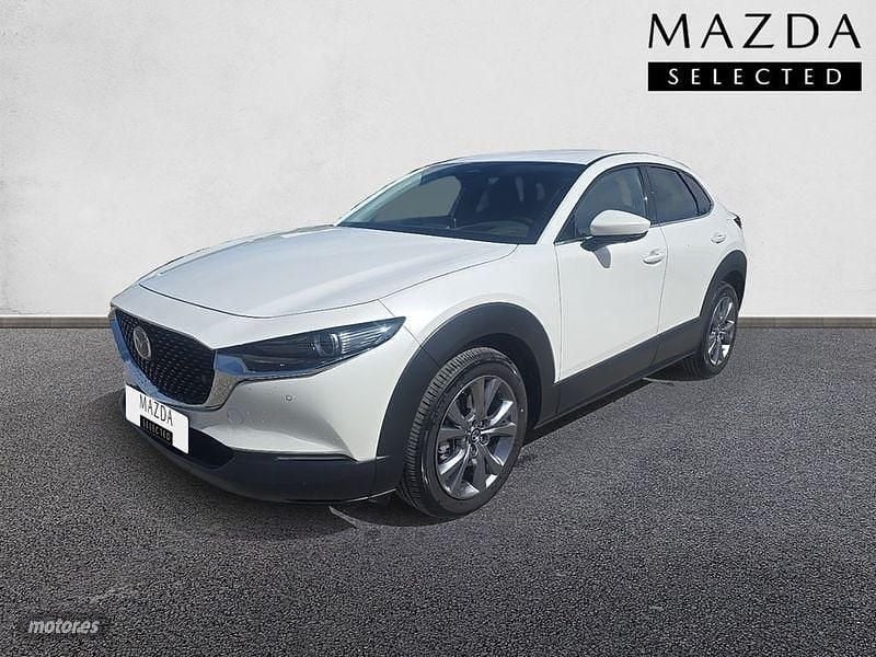 Blanco Nuevo 2024 Mazda CX-30 Takumi-Line SUV | 32.900 € (Precio justo) - Imagen 1/4