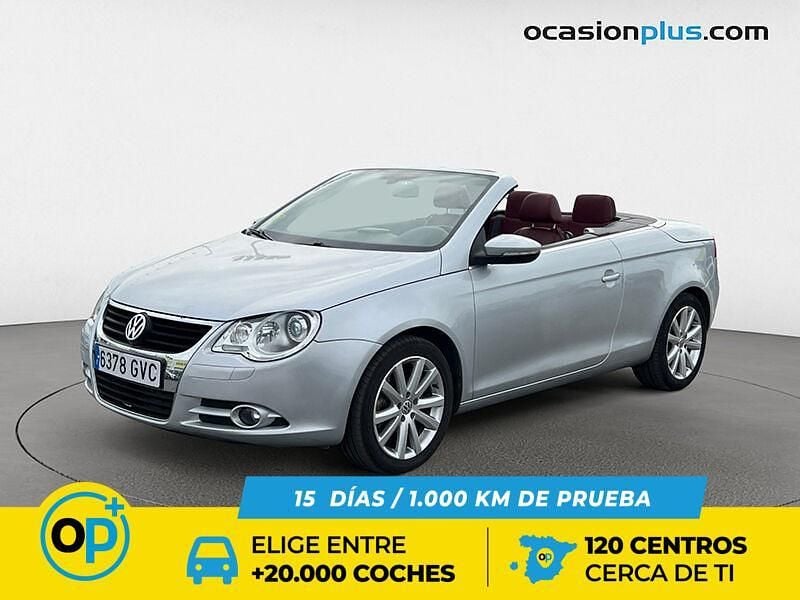 Gris plata Usado 2010 VW Eos Descapotable | 12.300 € (Precio justo) - Imagen 1/4