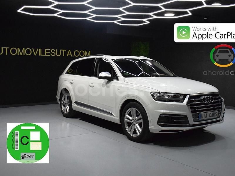 Blanco Usado 2018 Audi SQ7 Ambiente SUV | 59.999 € (Precio justo) - Imagen 1/4