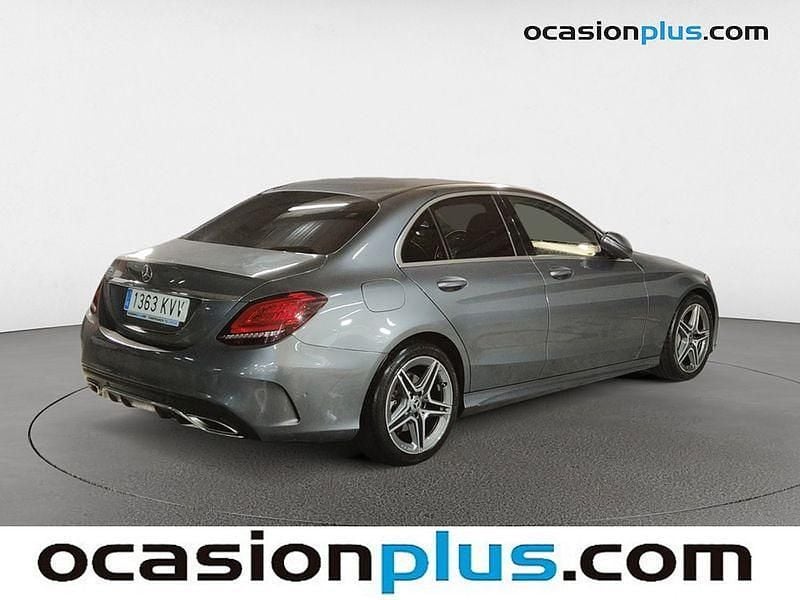 Usado Mercedes C300 AMG 258 CV (189 kW) 2019 Gris Berlina