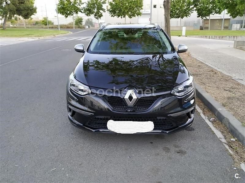 Usado Renault Mégane GrandTour GT 205 CV (150 kW) 2017 Negro Familiar