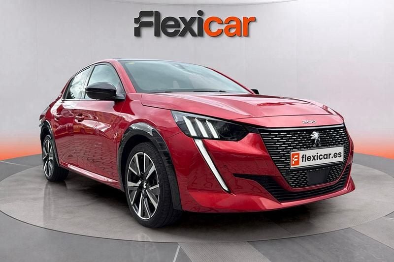 Rojo Usado 2020 Peugeot 208 GT-line Utilitario | 11.890 € (Buen precio) - Imagen 1/4