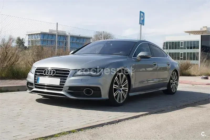Usado Audi A7 Sportback S-Line 313 CV (230 kW) 2012 Gris / plata Utilitario