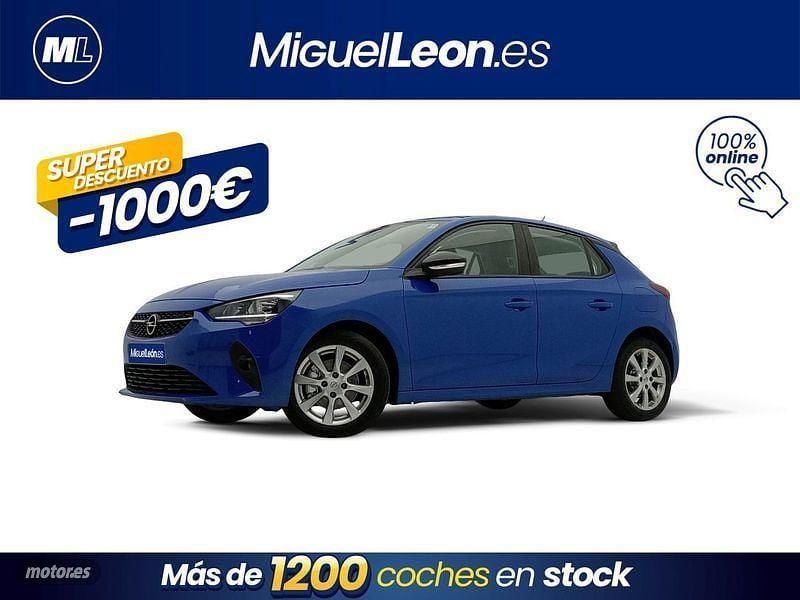 Azul Usado 2022 Opel Corsa Edition Berlina | 11.985 € (Precio justo) - Imagen 1/3