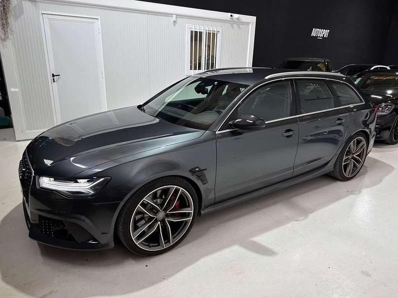 Usado Audi RS6 Performance 605 CV (444 kW) 2018 Gris Familiar