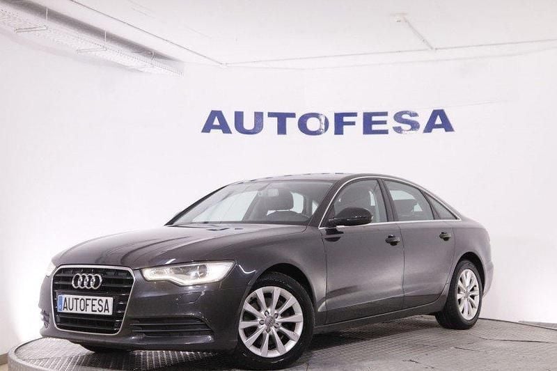 Usado Audi A6 177 CV (130 kW) 2014 Negro Berlina