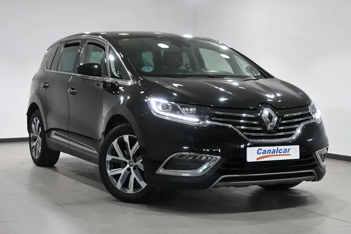 Usado Renault Espace Zen 160 CV (117 kW) 2017 Azul Monovolumen