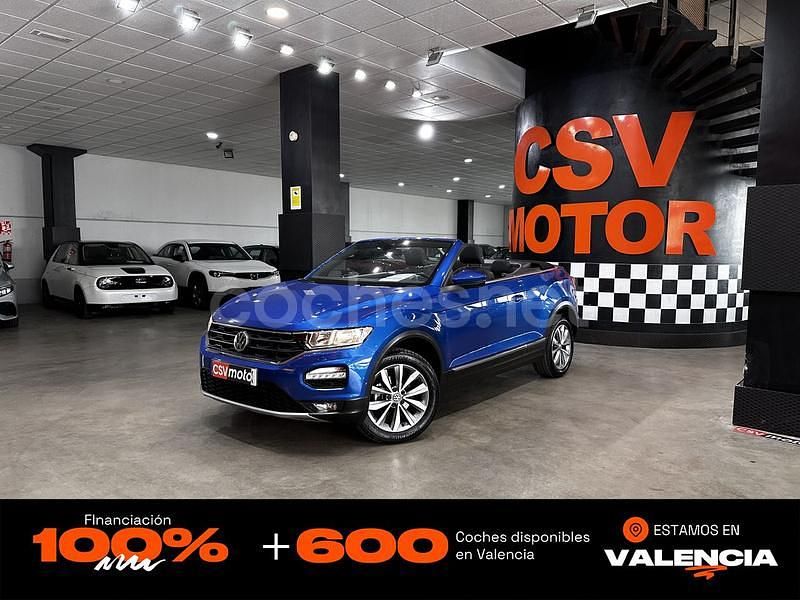 Azul Usado 2021 VW T-Roc Style SUV | 23.850 € (Precio justo) - Imagen 1/4