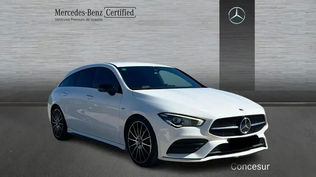 Usado Mercedes CLA200 149 CV (109 kW) 2021 Blanco Utilitario