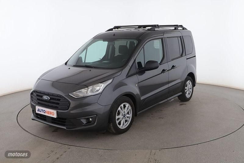 Gris Usado 2018 Ford Transit Trend Familiar | 16.799 € (Precio justo) - Imagen 1/3